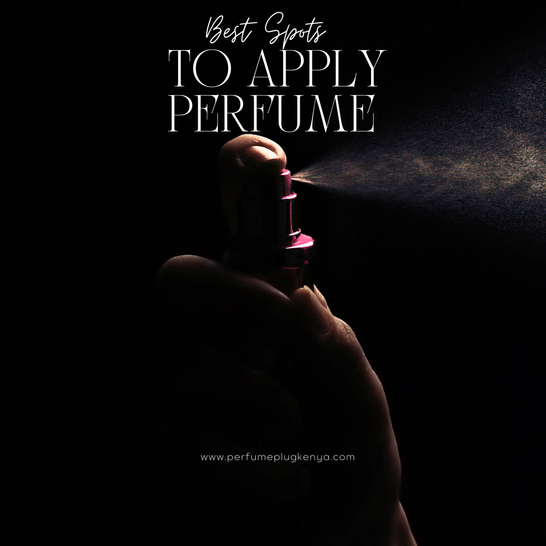 The best spots to apply perfume