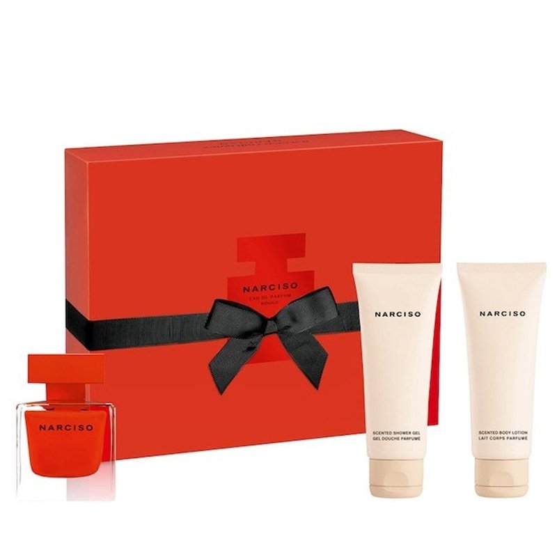 NARCISO ROUGE 50ML EDP + 75ML BL + 75ML SG