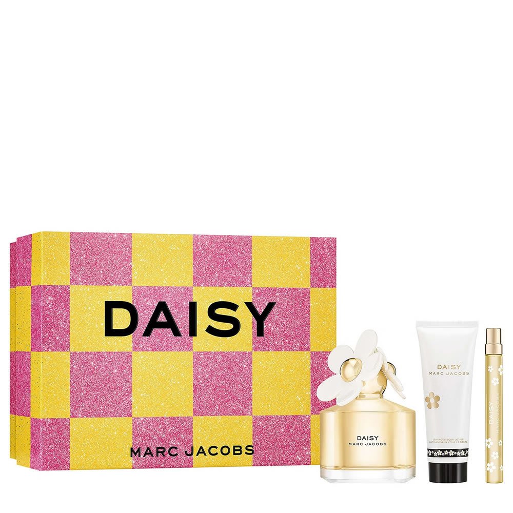 Marc Jacobs Daisy giftset- eau de toilette, 100ml + 75ml body lotion + 10 ml pen spray