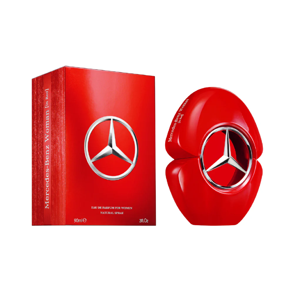 Mercedes benz in red woman - eau de parfum, 90 ml